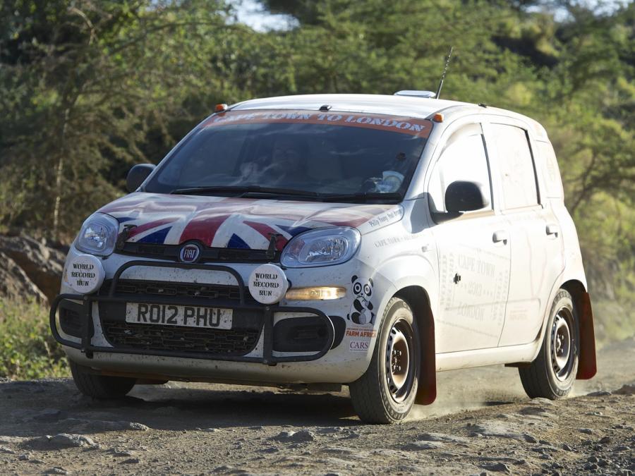 Fiat Panda Cape Town to London '2013